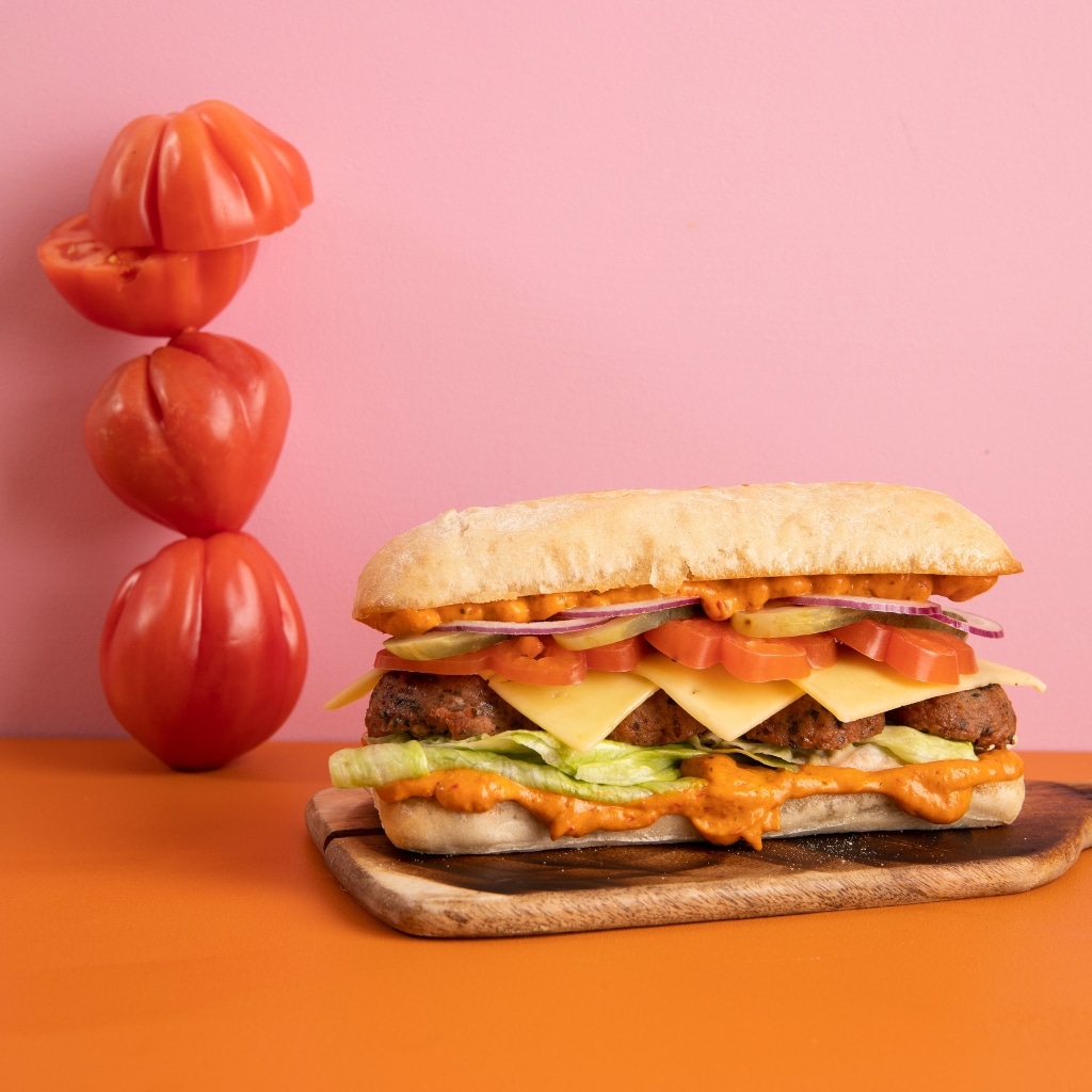 Vegan Amazeballs Sub Sandwich Vegan Amazeballs Sub Sandwich